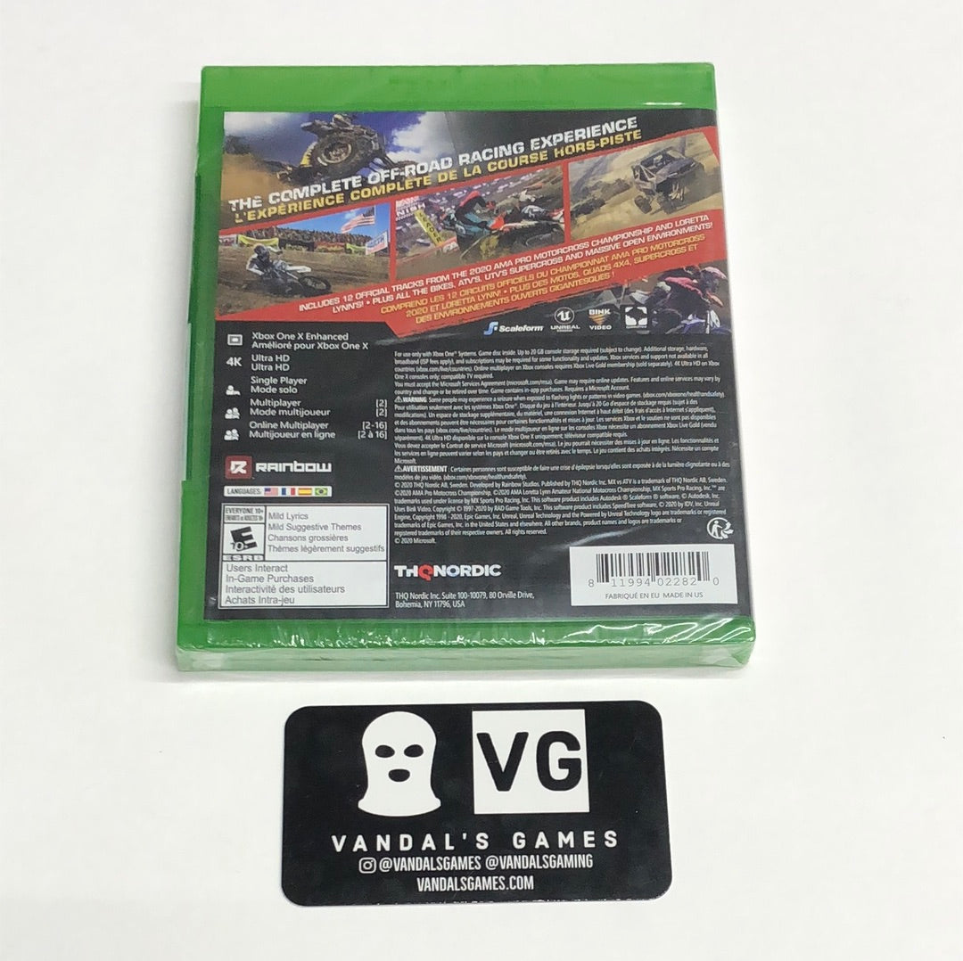 Xbox One - MX Vs ATV All Out 2020 Pro Nationals Edition Microsoft Brand New #111