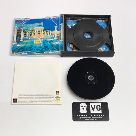 Ps1 - Caesars Palace 2000 Sony PlayStation 1 Complete #1920