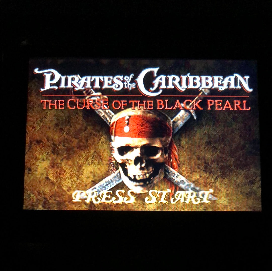 GBA - Pirates of the Caribbean the Curse Black Pearl Gameboy Advance Complete