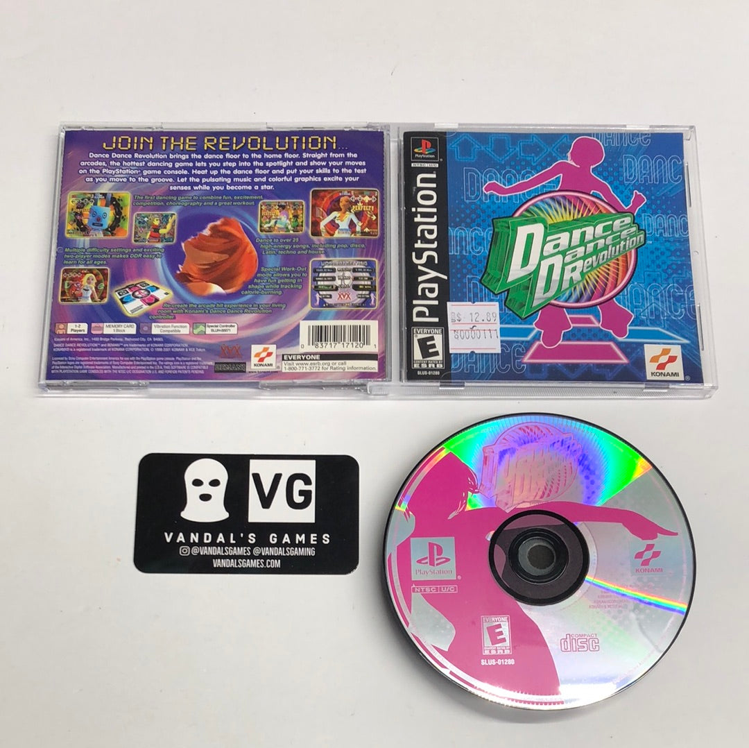 Ps1 - Dance Dance Revolution New Case Sony PlayStation 1 Complete #111