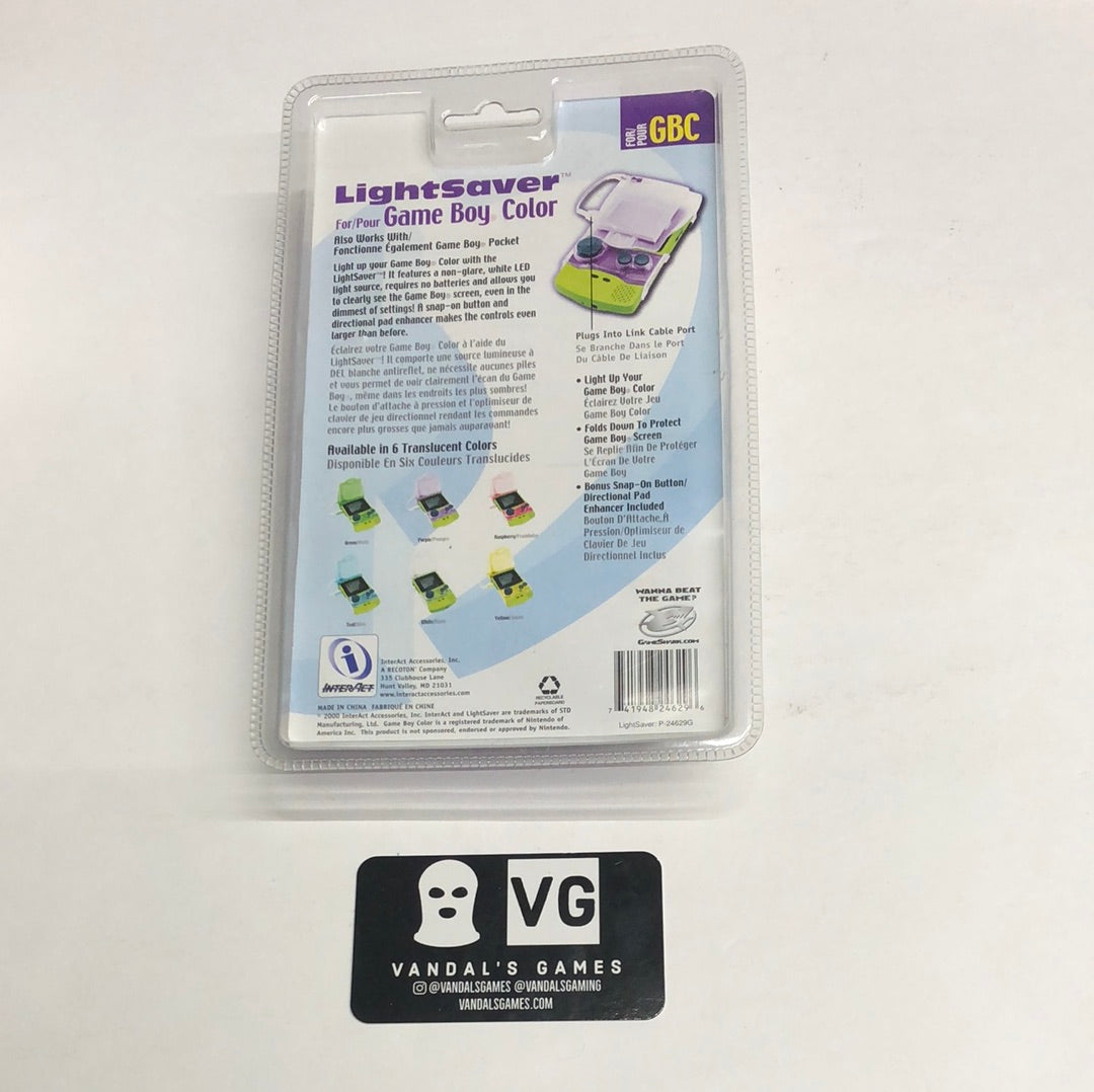 GBC - Performance Lightsaver Interact Nintendo Gameboy Color / Pocket New #111