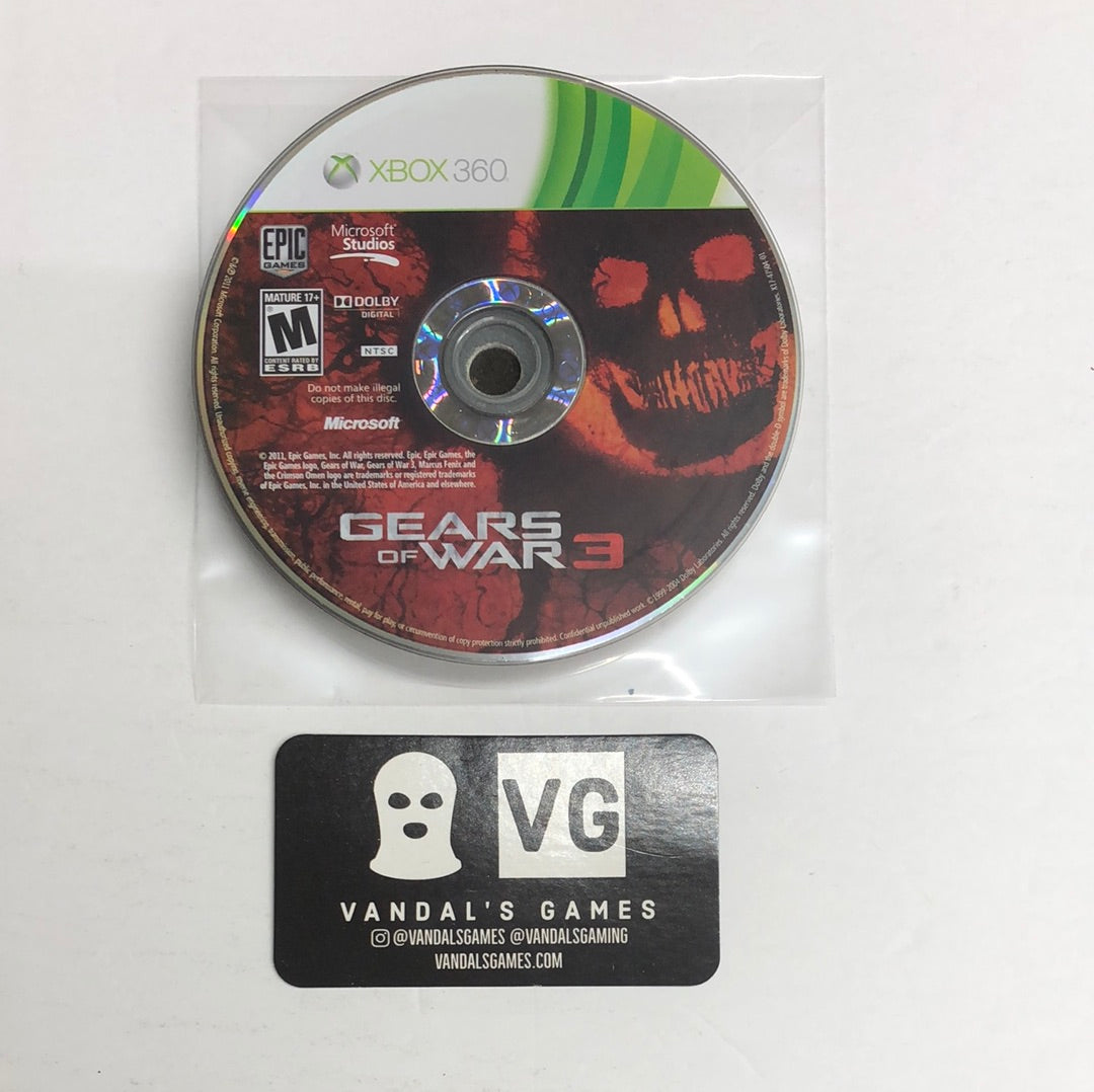 Xbox 360 - Gears of War 3 Microsoft Xbox 360 Disc Only #111