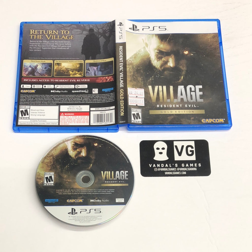 Resident Evil Village Gold Edition PS4 & PS5 on PS5 PS4 — price