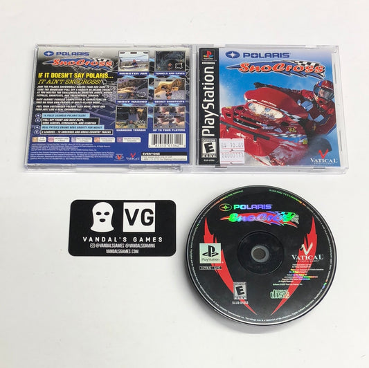 Ps1 - Polaris SnoCross New Case Sony PlayStation 1 Complete #111
