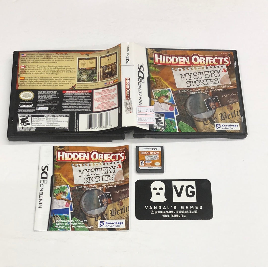 Ds - Hidden Objects Mystery Stories Nintendo Ds Complete #111