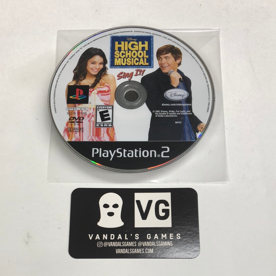 Ps2 - High School Musical Sing it Sony PlayStation 2 Disc Only #111