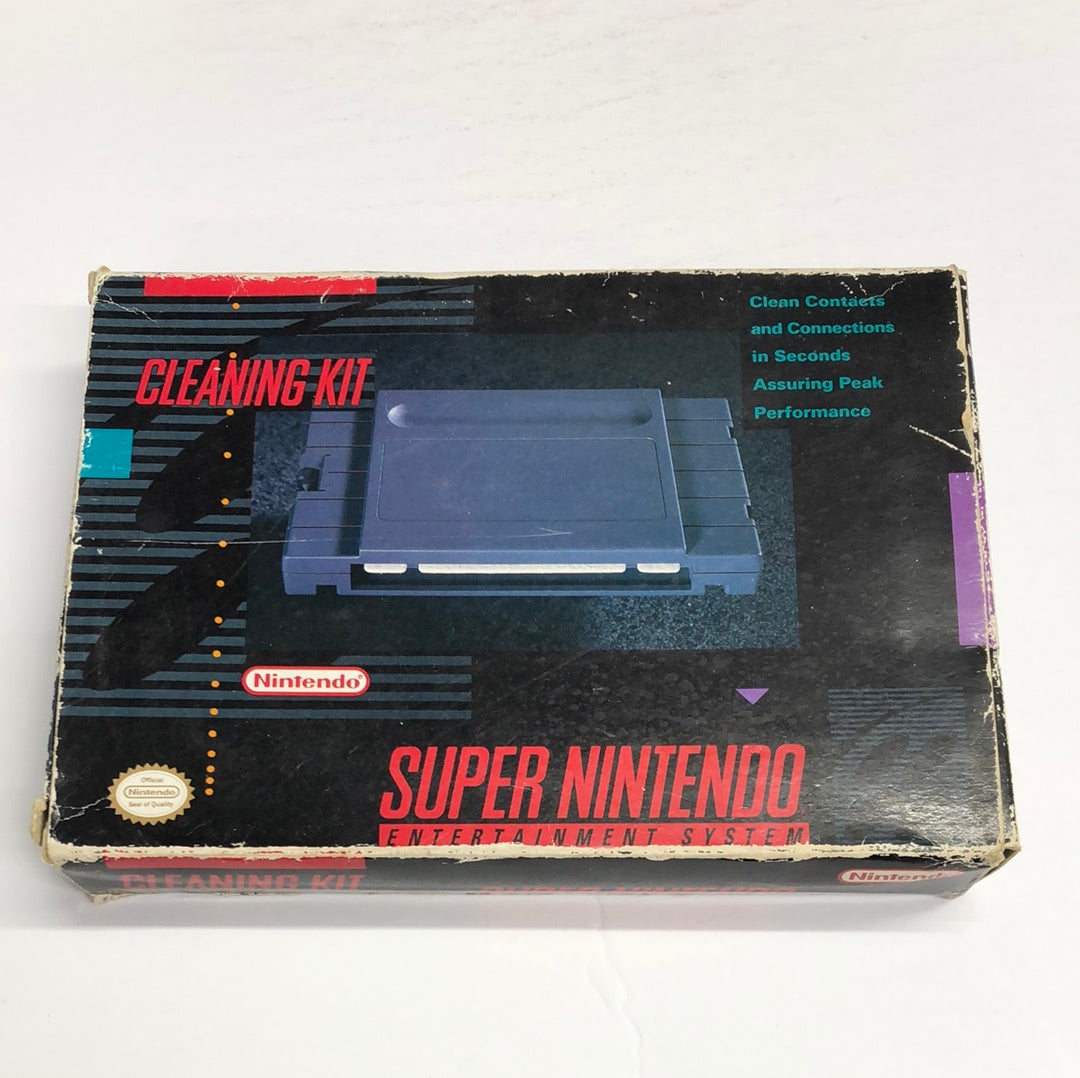 Snes - Cleaning Kit Super Nintendo Complete #1981