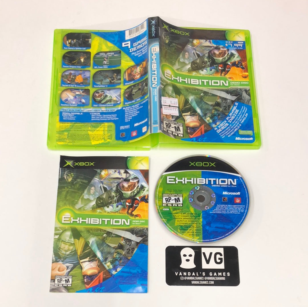 Xbox - Exhibition Demo Disc Microsoft Xbox Complete #111