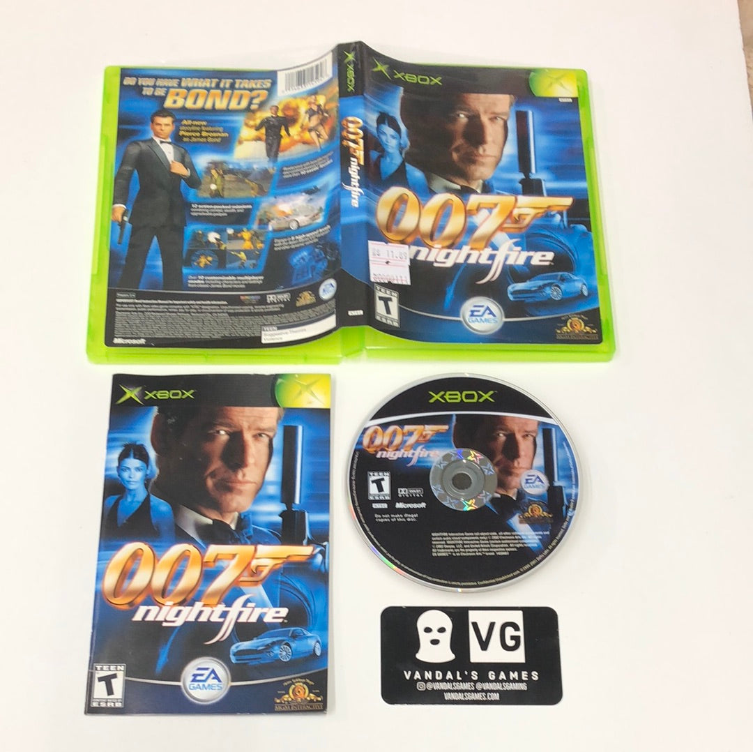 Xbox - 007 Nightfire Microsoft Xbox Complete #111