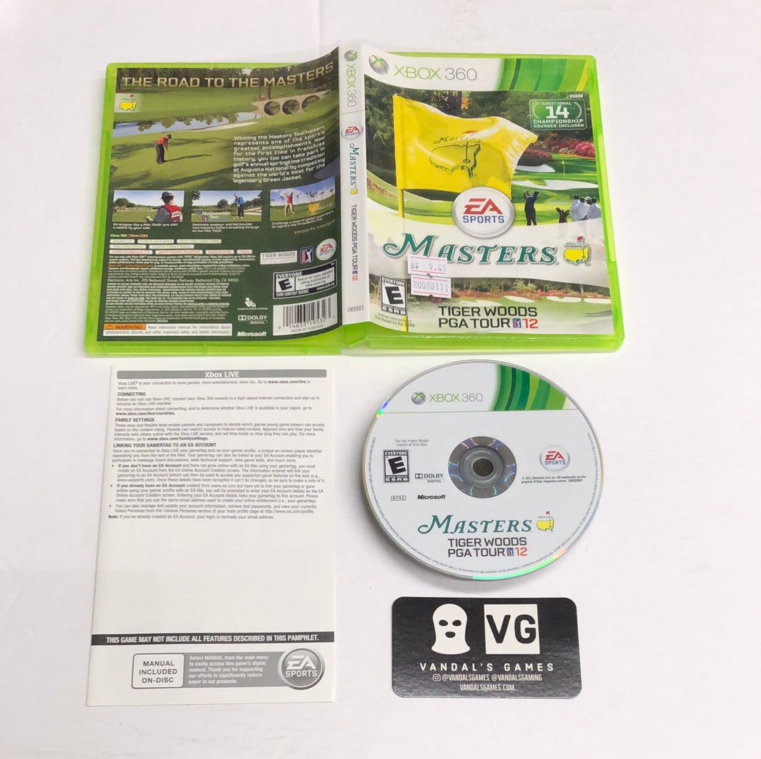 Xbox 360 - Tiger Woods PGA Tour 12 the Masters Microsoft Complete #111