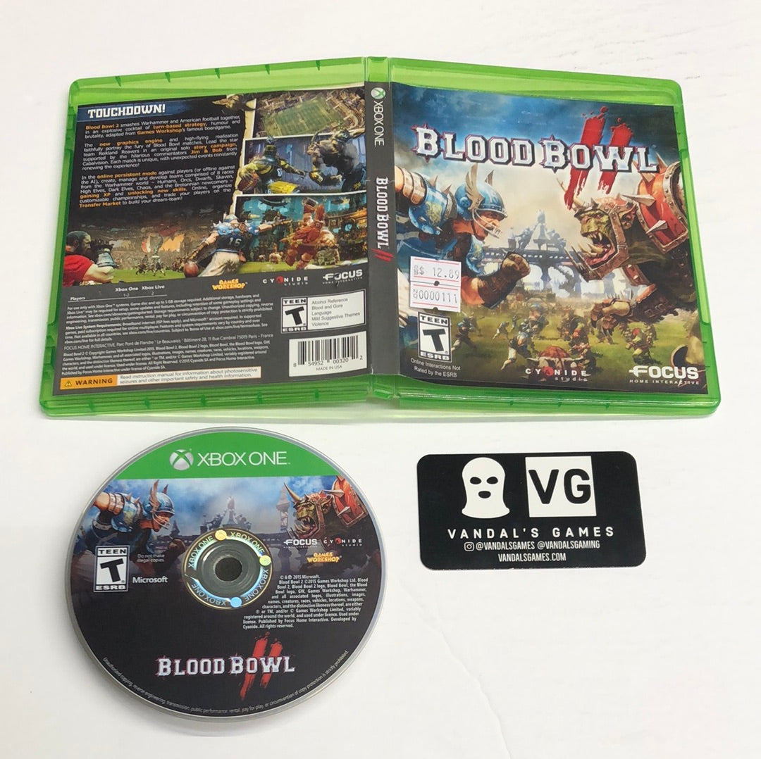 Xbox One - Blood Bowl II Microsoft Xbox One W/ Case #111