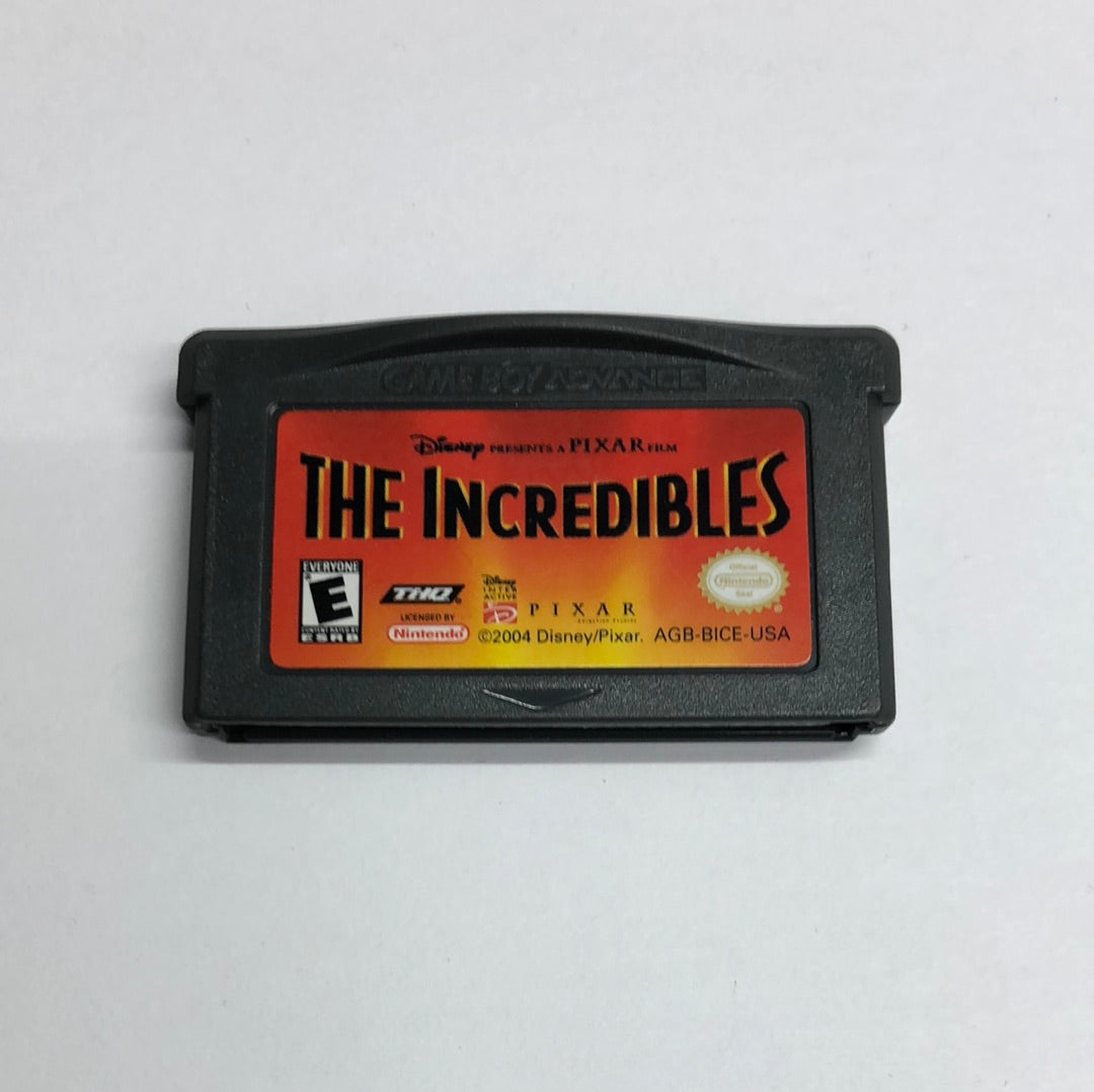 GBA - The Incredibles Nintendo Gameboy Advance W/ Box #1988