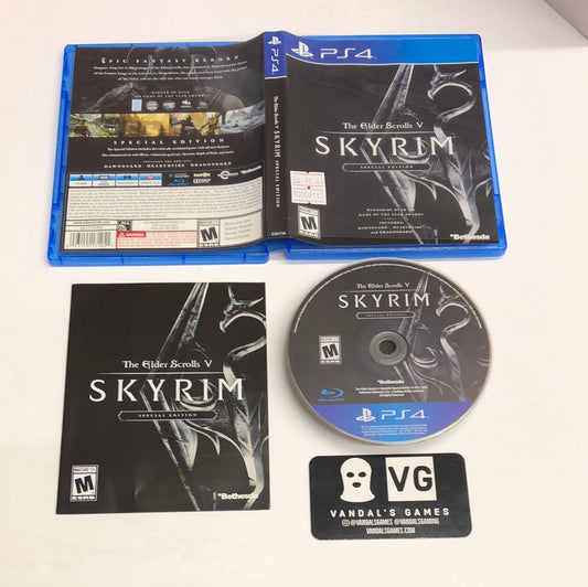 Ps4 - The Elder Scrolls V Skyrim Special Edition Sony PlayStation 4 Complete #111