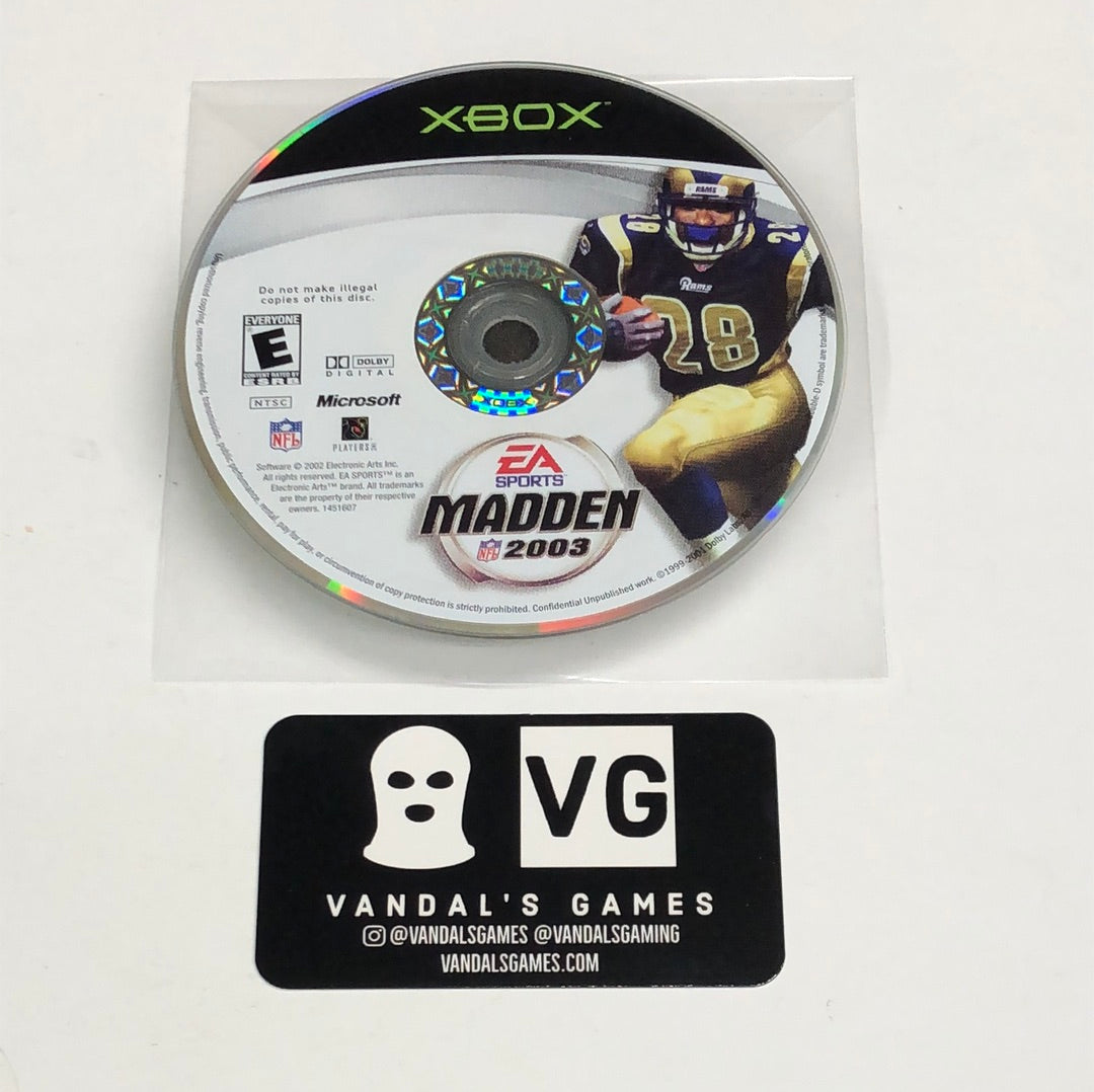Xbox - Madden NFL 2003 Microsoft Xbox Disc Only #111