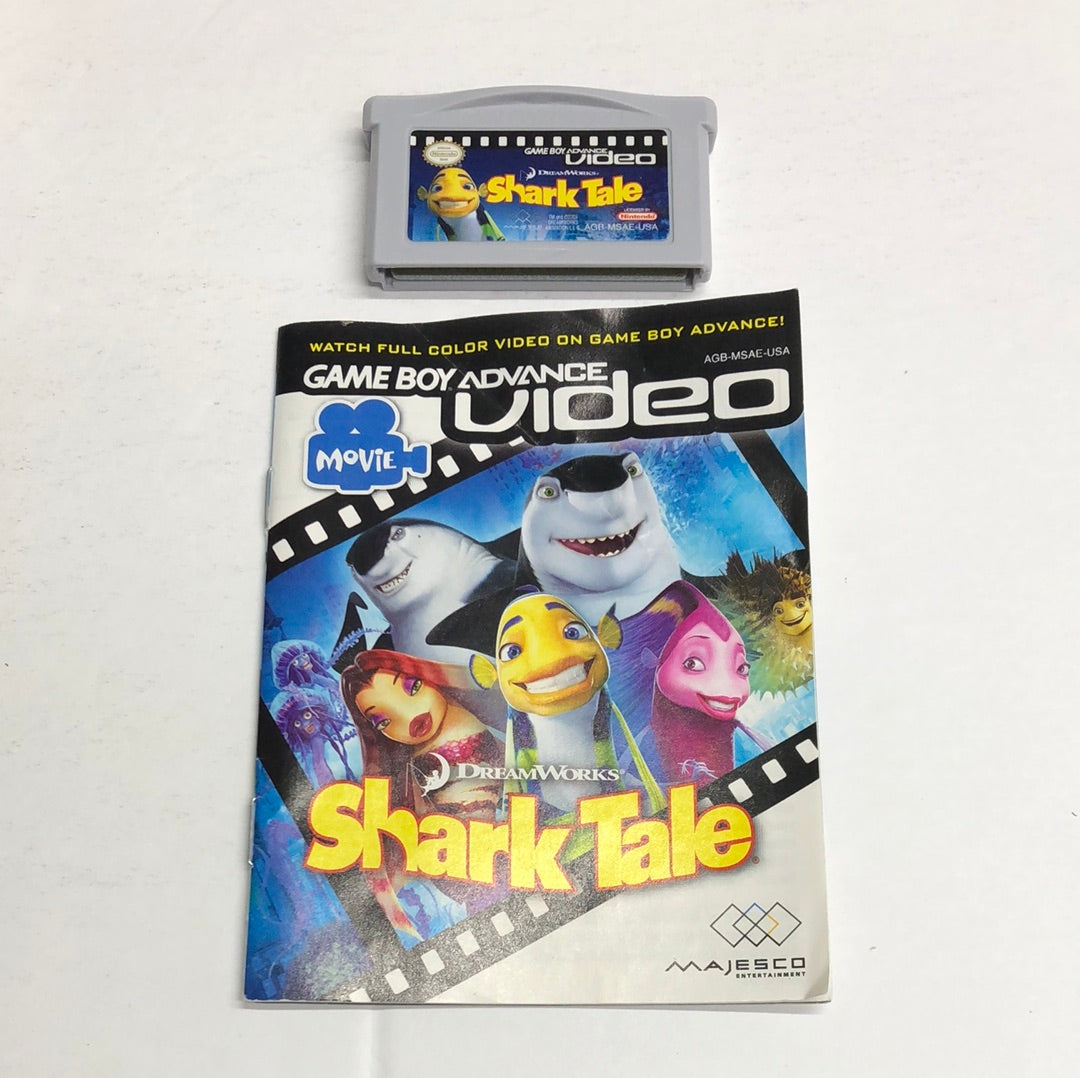 GBA Video - Shark Tale Nintendo Gameboy Advance Complete #2232