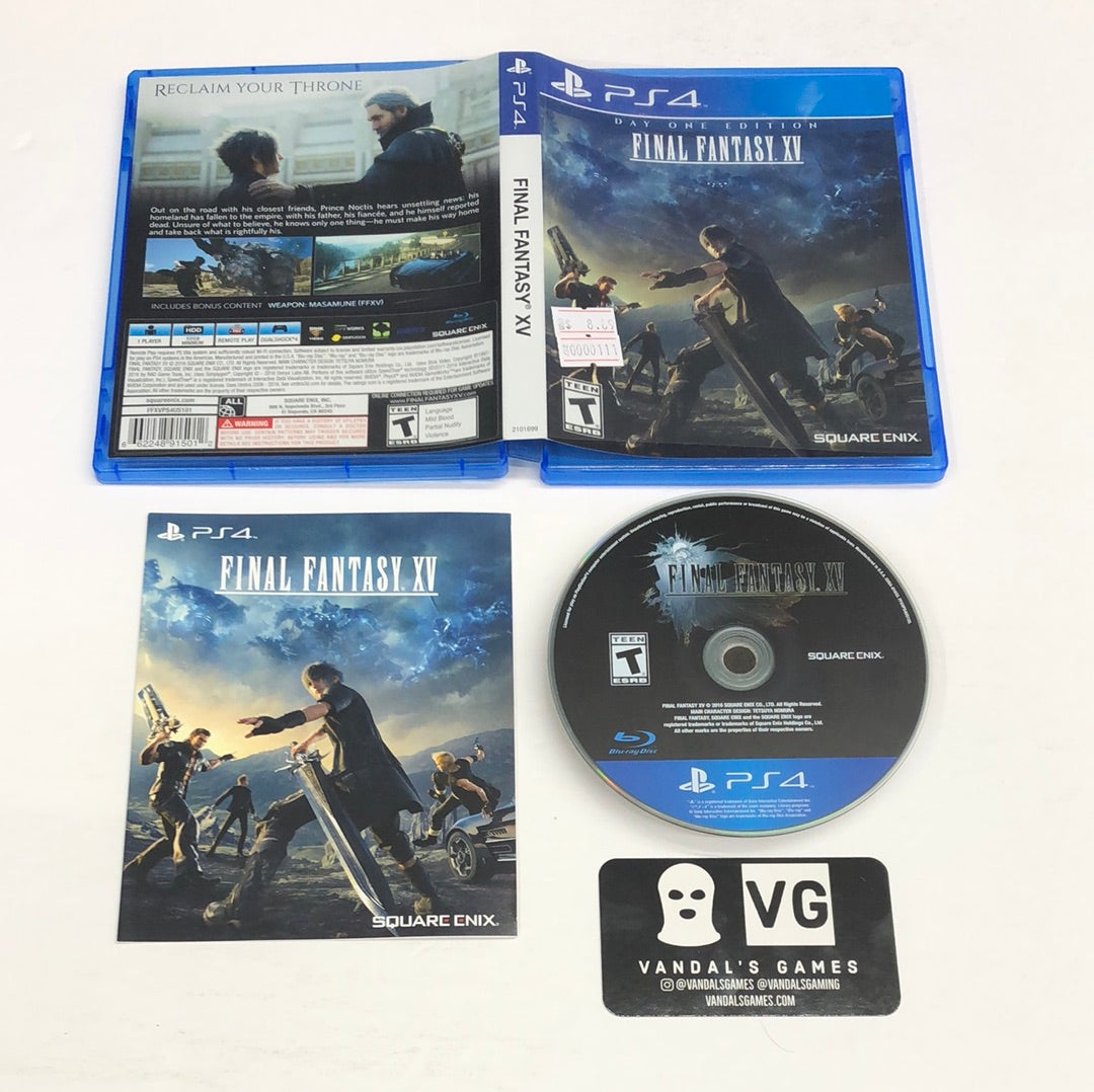 Ps4 - Final Fantasy XV Sony PlayStation 4 Complete #111