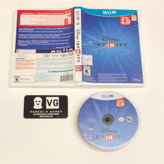 Wii U - Disney Infinity 2.0 Nintendo Wii U W/ Case #111