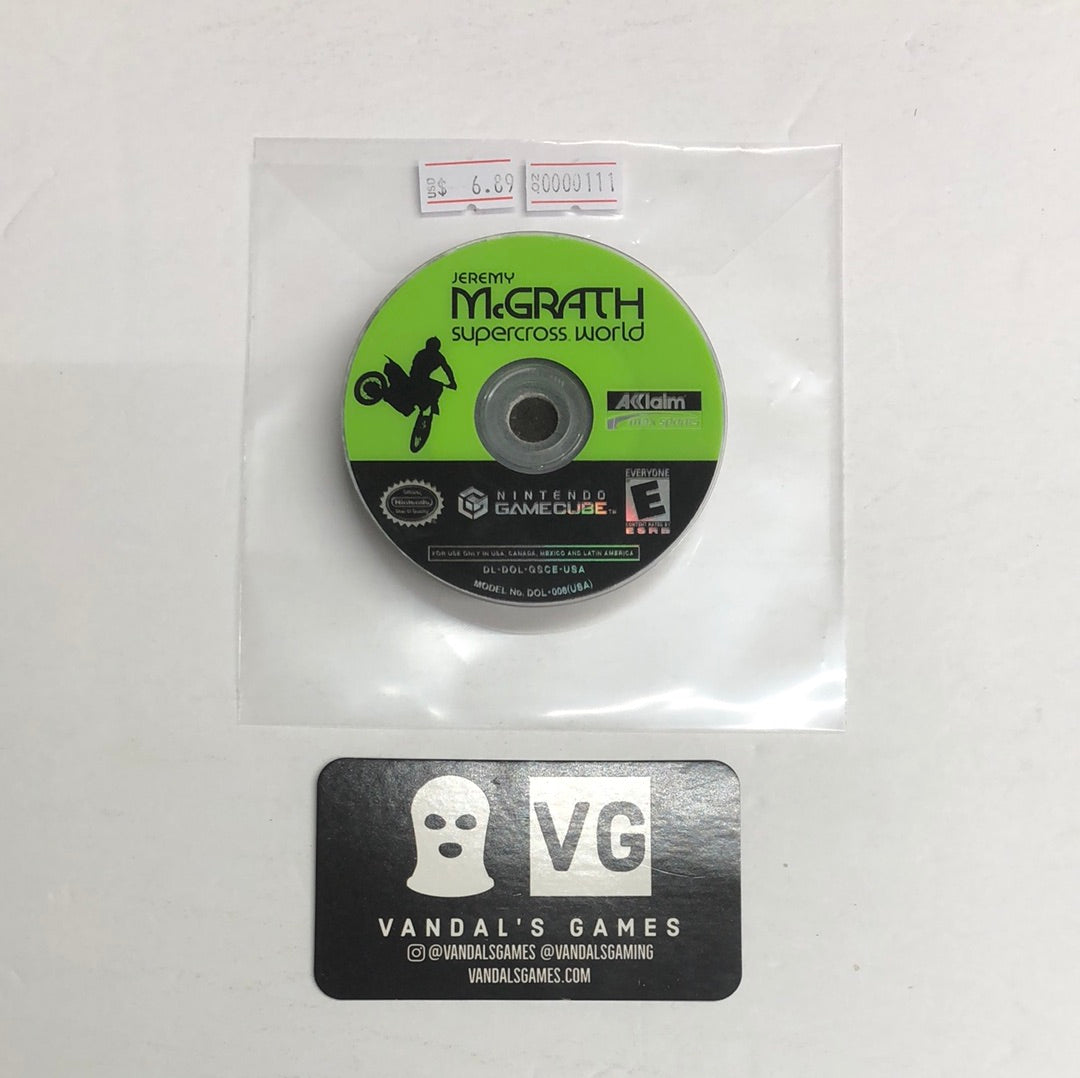 Gamecube - Jeremy McGrath Supercross World Nintendo Gamecube Disc Only #111