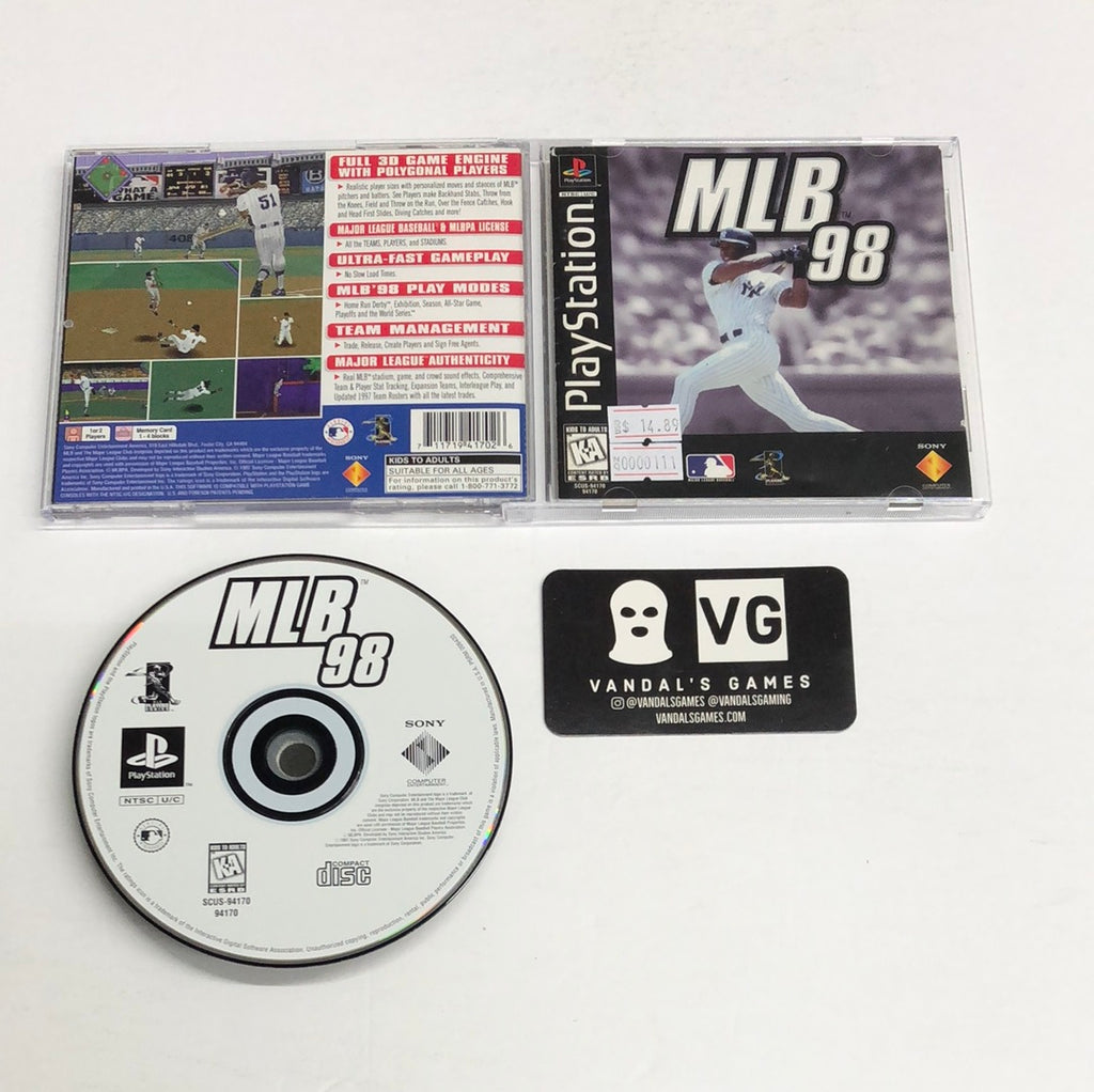 Mlb 98 clearance ps1