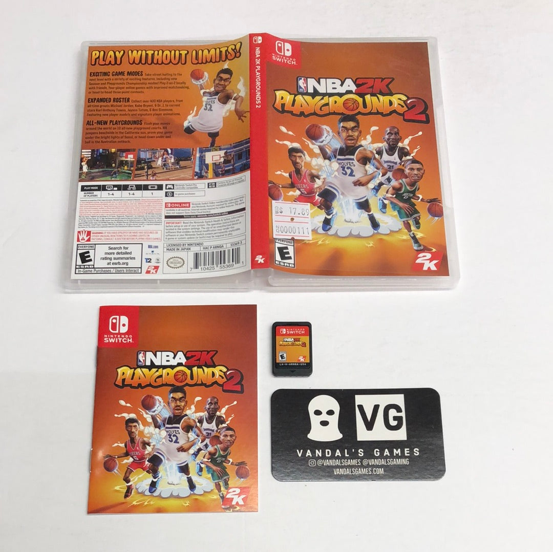Switch - NBA 2k Playgrounds 2 Nintendo Switch Complete #111