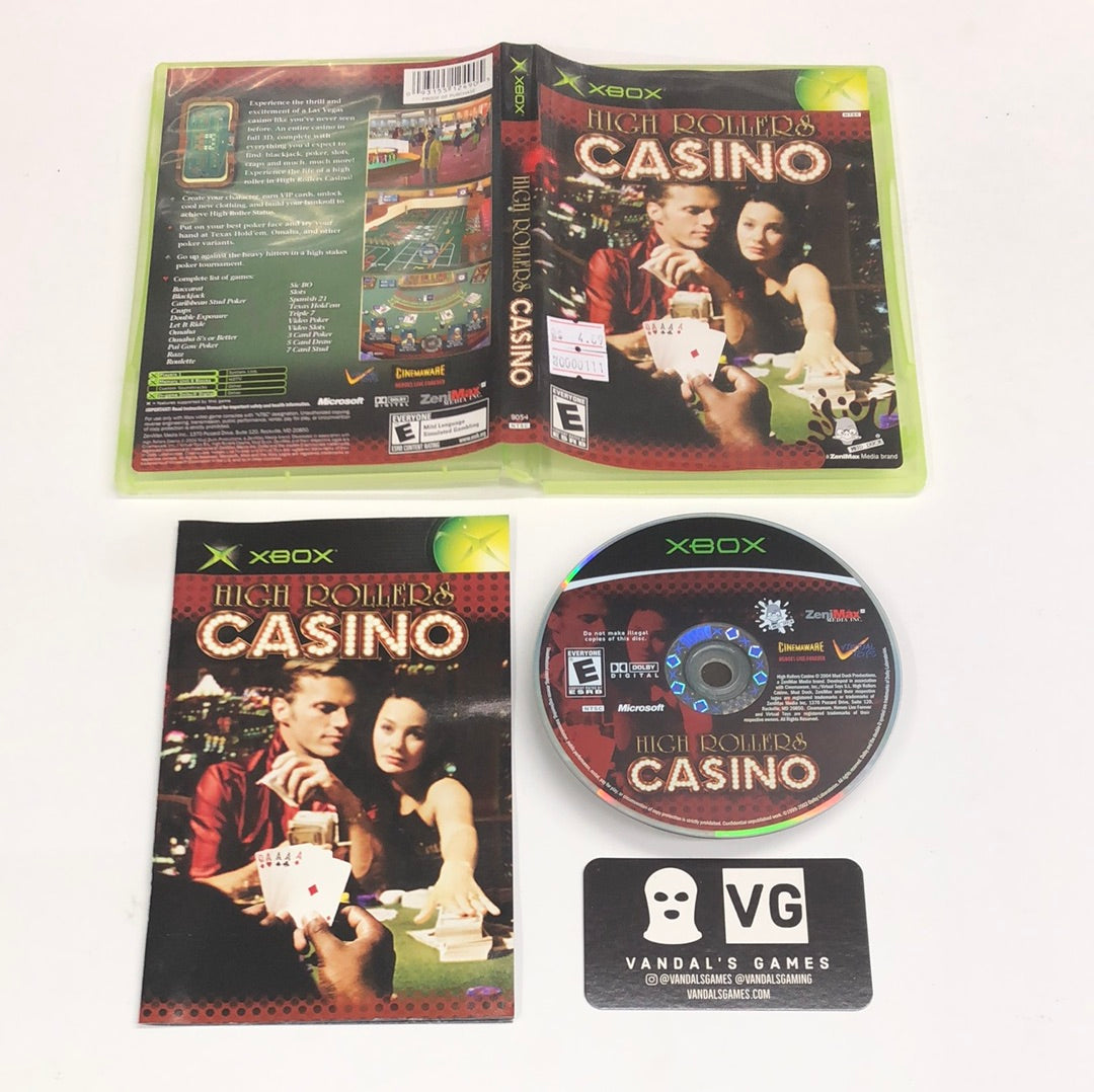 Xbox - High Rollers Casino Microsoft Xbox Complete #111