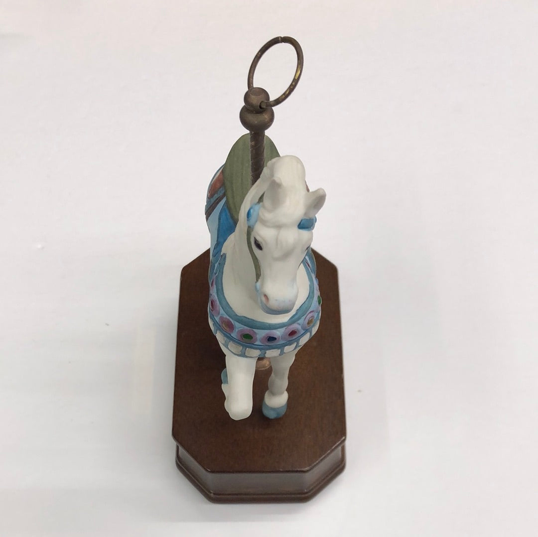 Vintage Implise Giftware 1989 Musical Carousel Horse LOOFF 1911 #1891