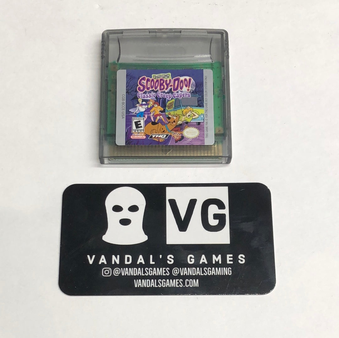 GBC - Scooby-Doo Classic Creep Capers Nintendo Gameboy Color Cart Only #111