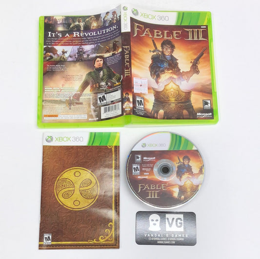 Xbox 360 - Fable III Microsoft Xbox 360 Complete #111