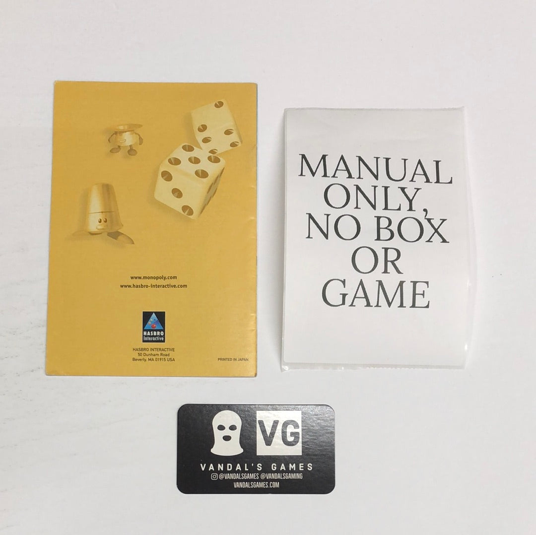 N64 - Monopoly Nintendo 64 Manual Booklet Only NO GAME #1975