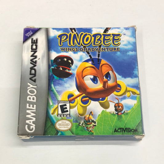 GBA - Pinobee Wings of Adventures Nintendo Gameboy Advance Box Only #1850