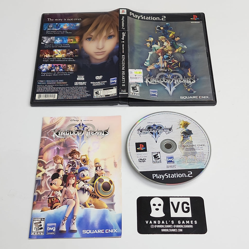 Ps2 - Kingdom Hearts Greatest Hits Sony PlayStation 2 Complete #111