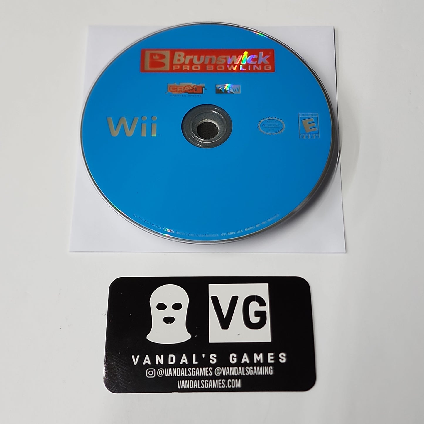 Wii - Bruswick Pro Bowling Nintendo Wii Disc Only #111