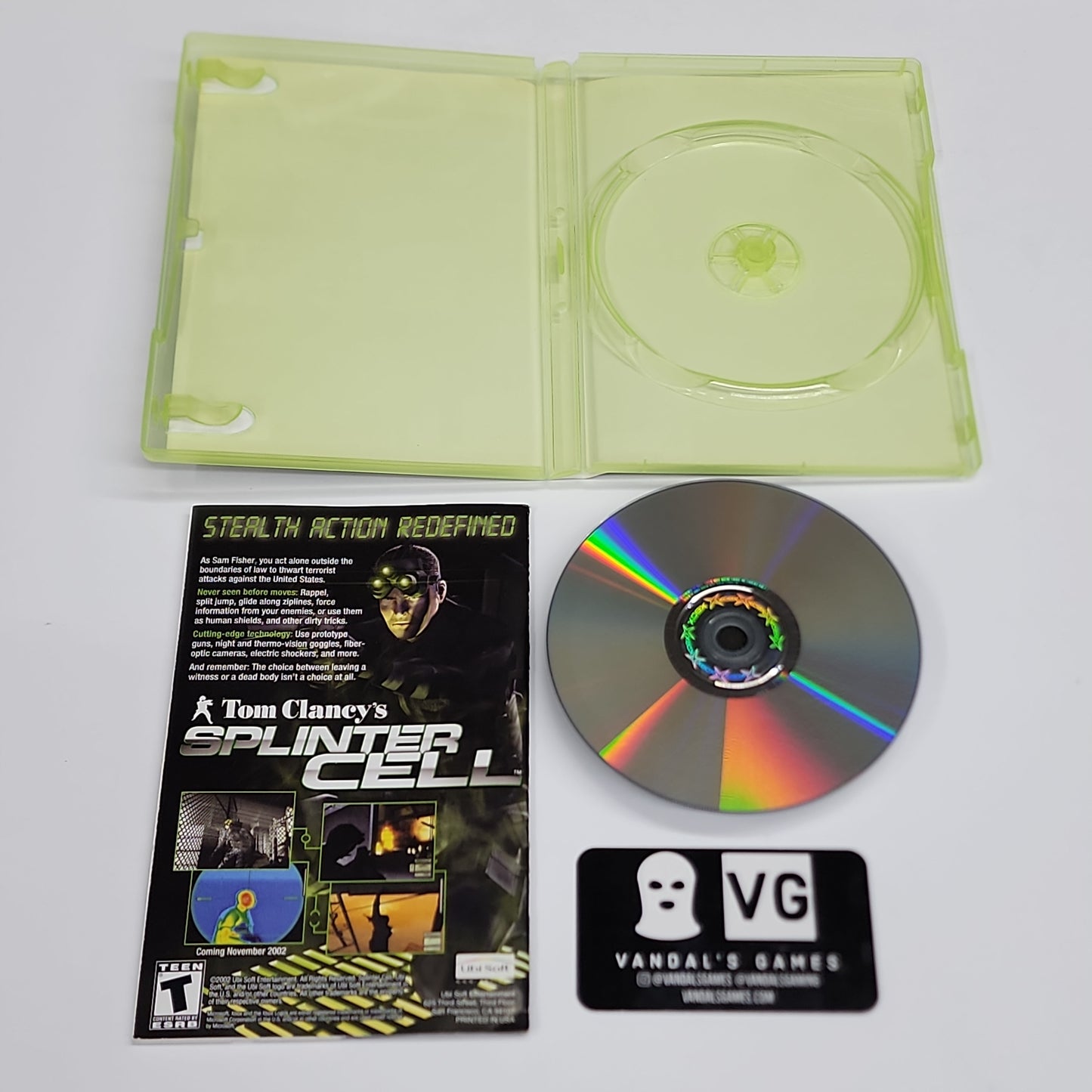 Xbox - Tom Clancy's Ghost Recon Platinum Hits Microsoft Xbox Complete #111
