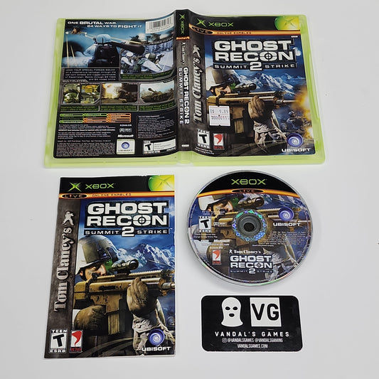 Xbox - Tom Clancy's Ghost Recon 2 Summit Strike Microsoft Xbox Complete #111