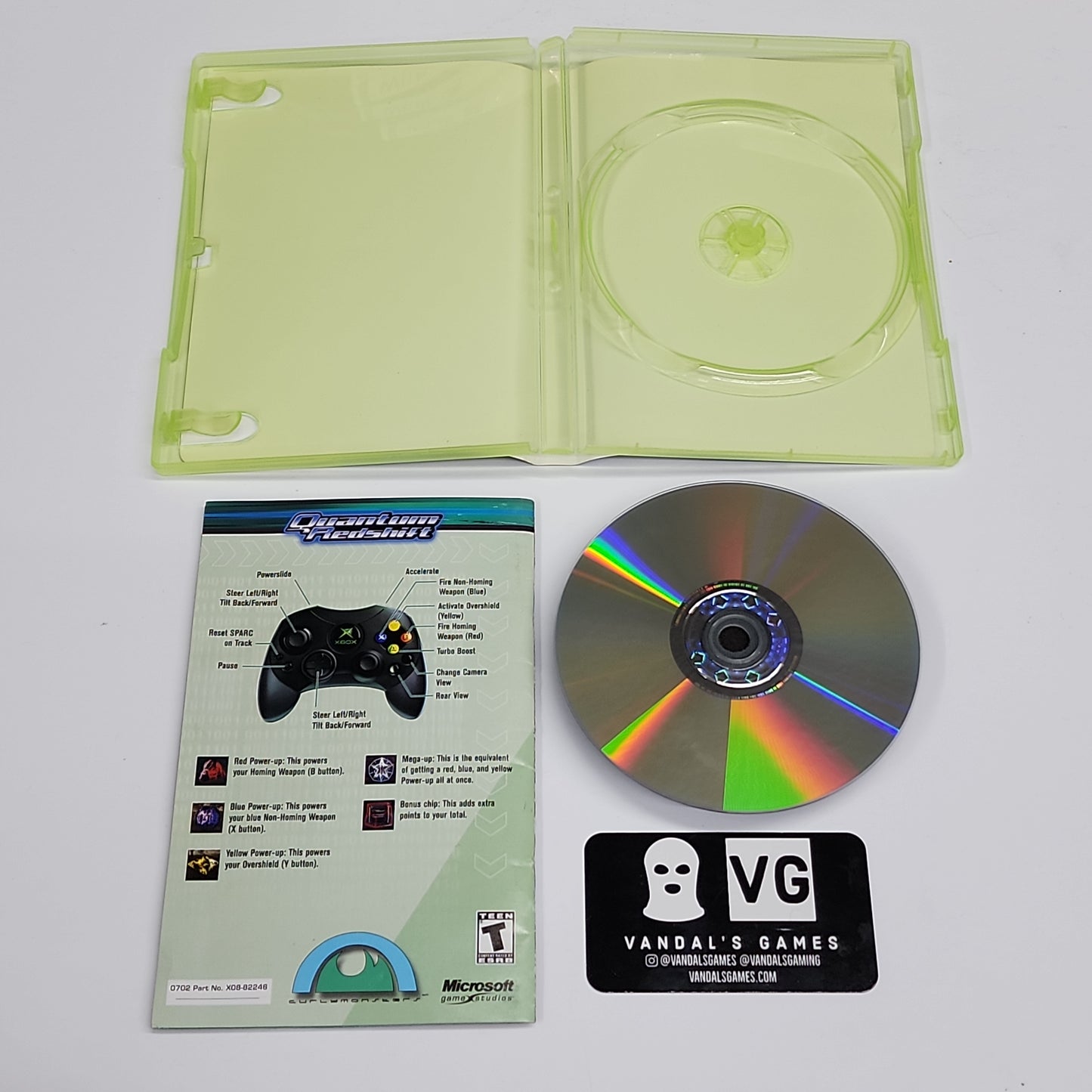Xbox - Quantum Redshift Microsoft Xbox Complete #111