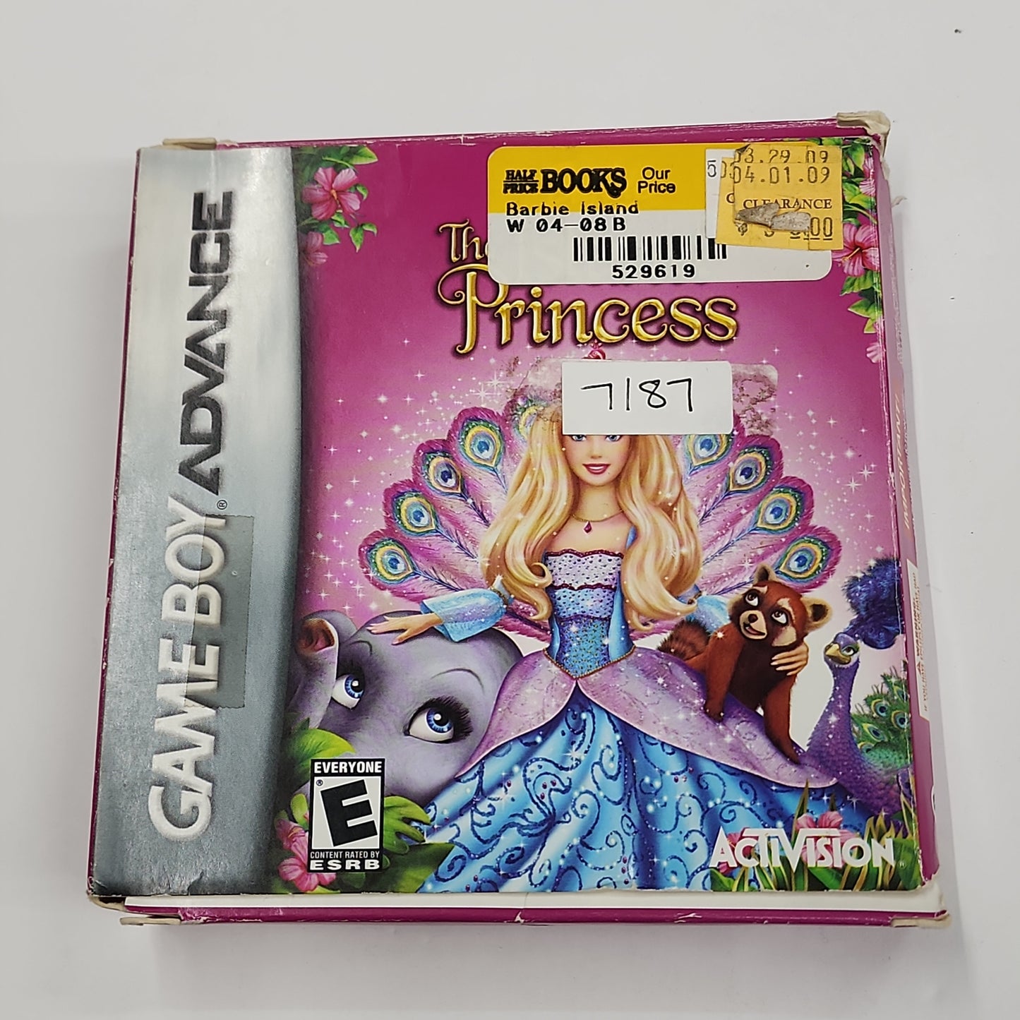 GBA - Barbie The Island Princess Nintendo Gameboy Advance Complete #1425