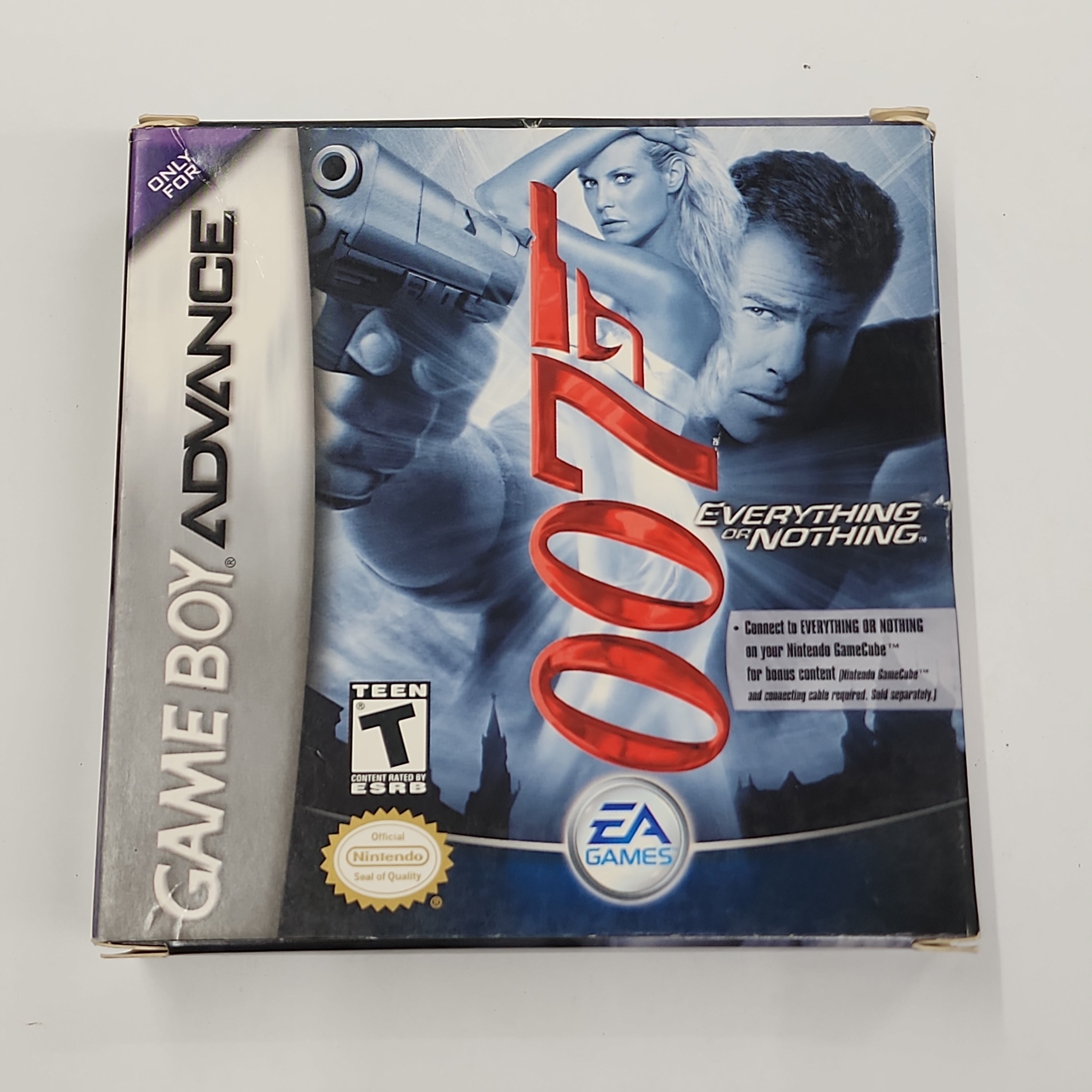 GBA - 007 Everything or Nothing Nintendo Gameboy Advance Complete