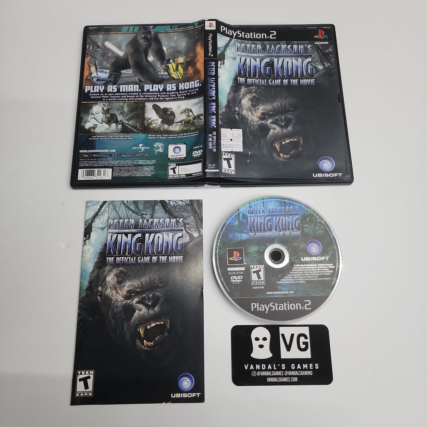 Ps2 - Peter Jackson's King Kong Sony PlayStation 2 Complete #111