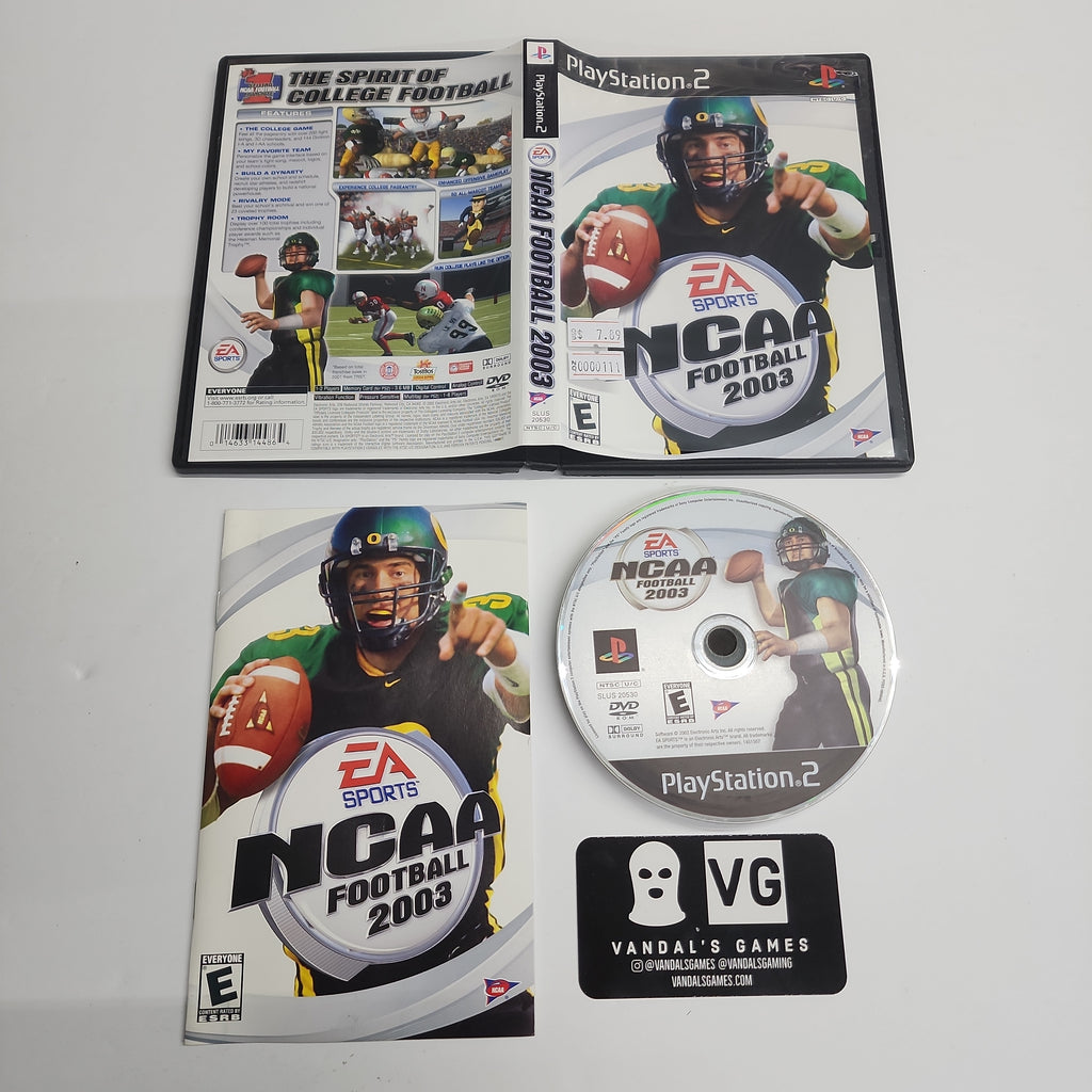 Ps2 - NFL Gameday 2001 Sony PlayStation 2 Complete #111 – vandalsgaming