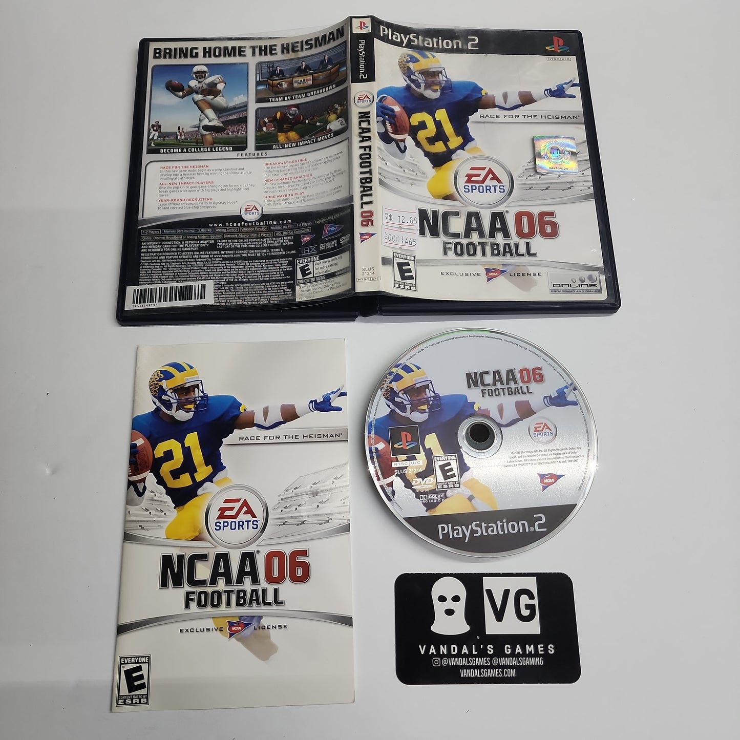 Ps2 - NCAA Football 06 Sony PlayStation 2 Complete #111