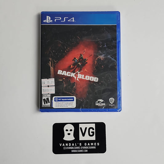Ps4 - Back 4 Blood Sony PlayStation 4 Brand New #111