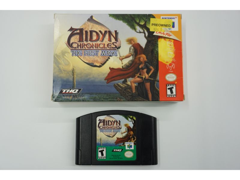 N64 - Aidyn Chronicles The First Mage Nintendo 64 Complete CIB #328