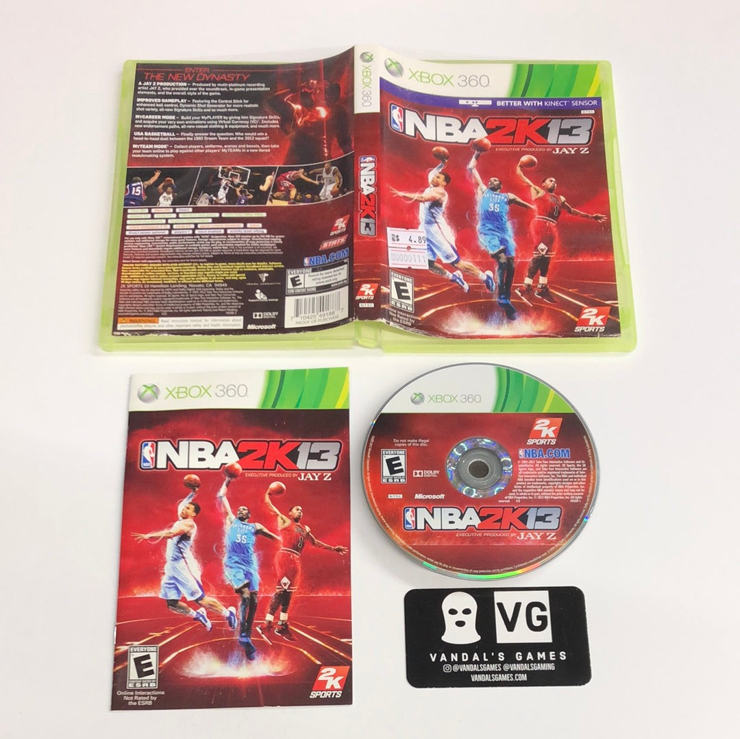 Xbox 360 - NBA 2k13 Microsoft Xbox 360 Complete #111