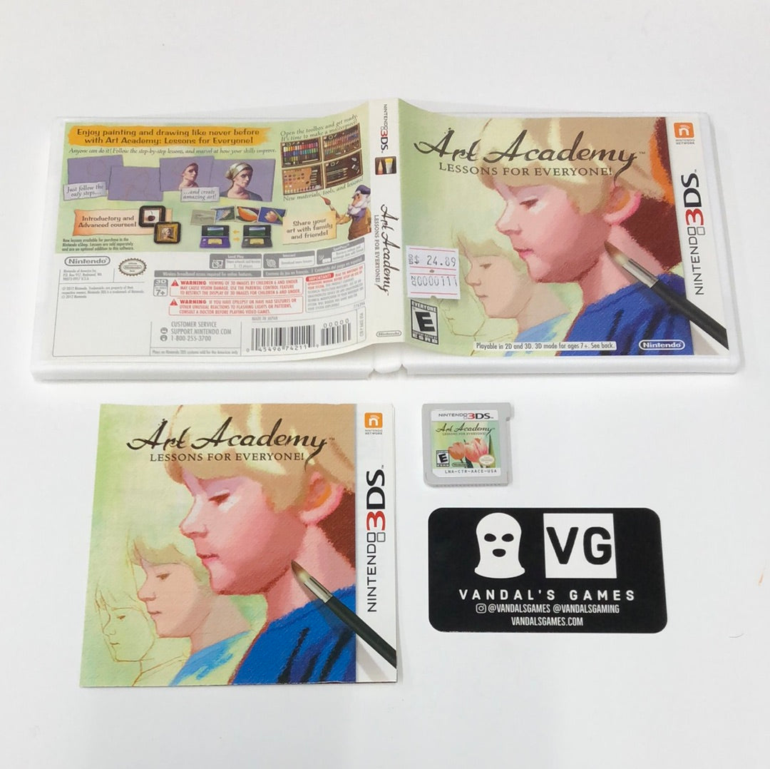 3ds - Art Academy Lessons For Everyone Nintendo 3ds Complete #111