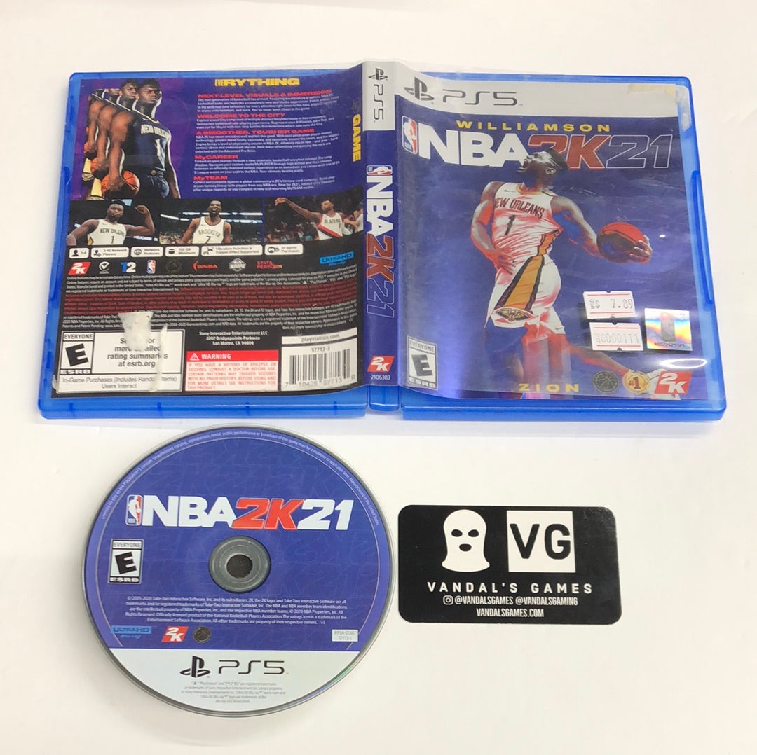 PS5 - NBA 2K21 Sony PlayStation 5 With Case #111