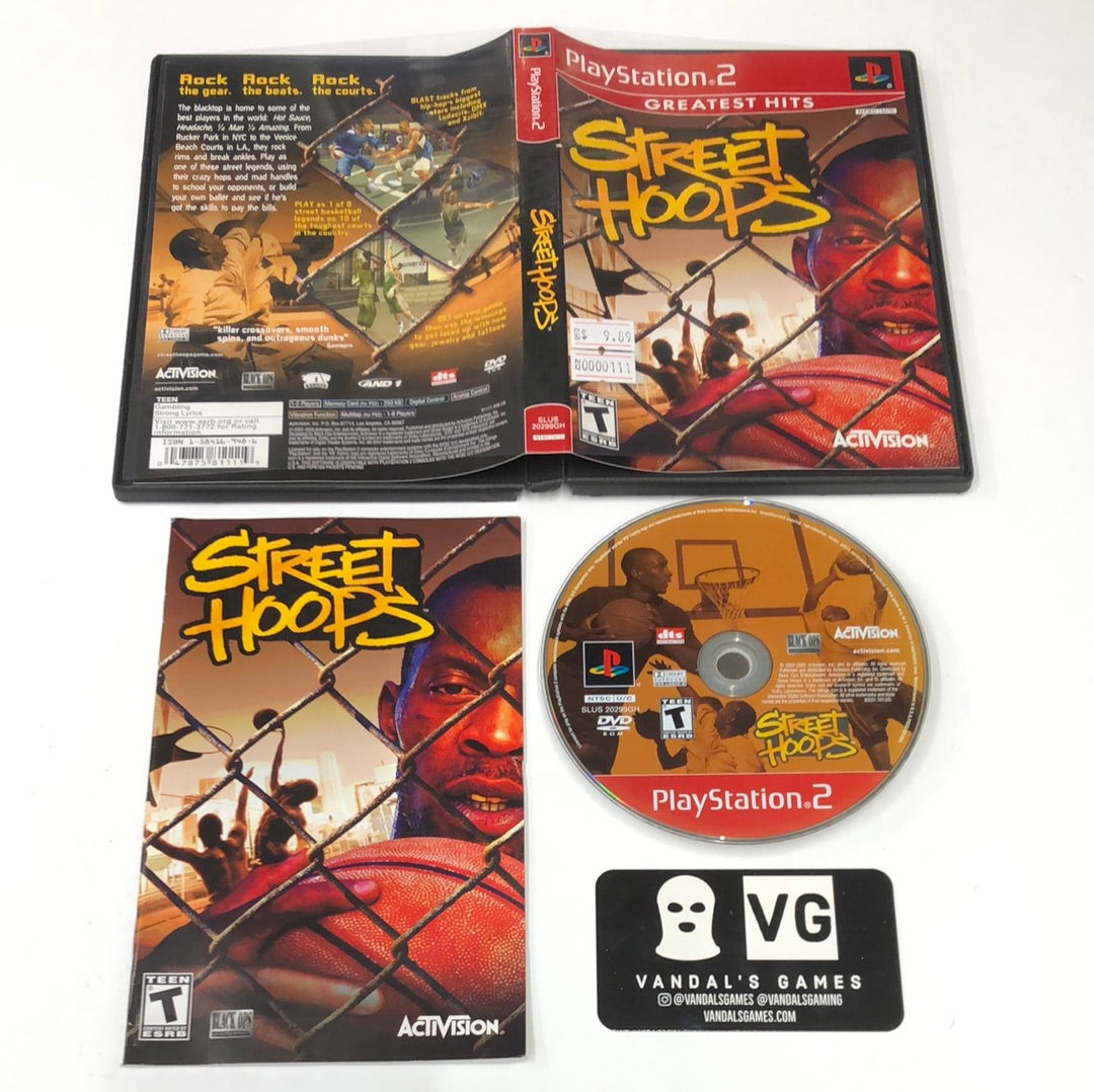 Ps2 - Street Hoops Greatest Hits Sony PlayStation 2 Complete #111