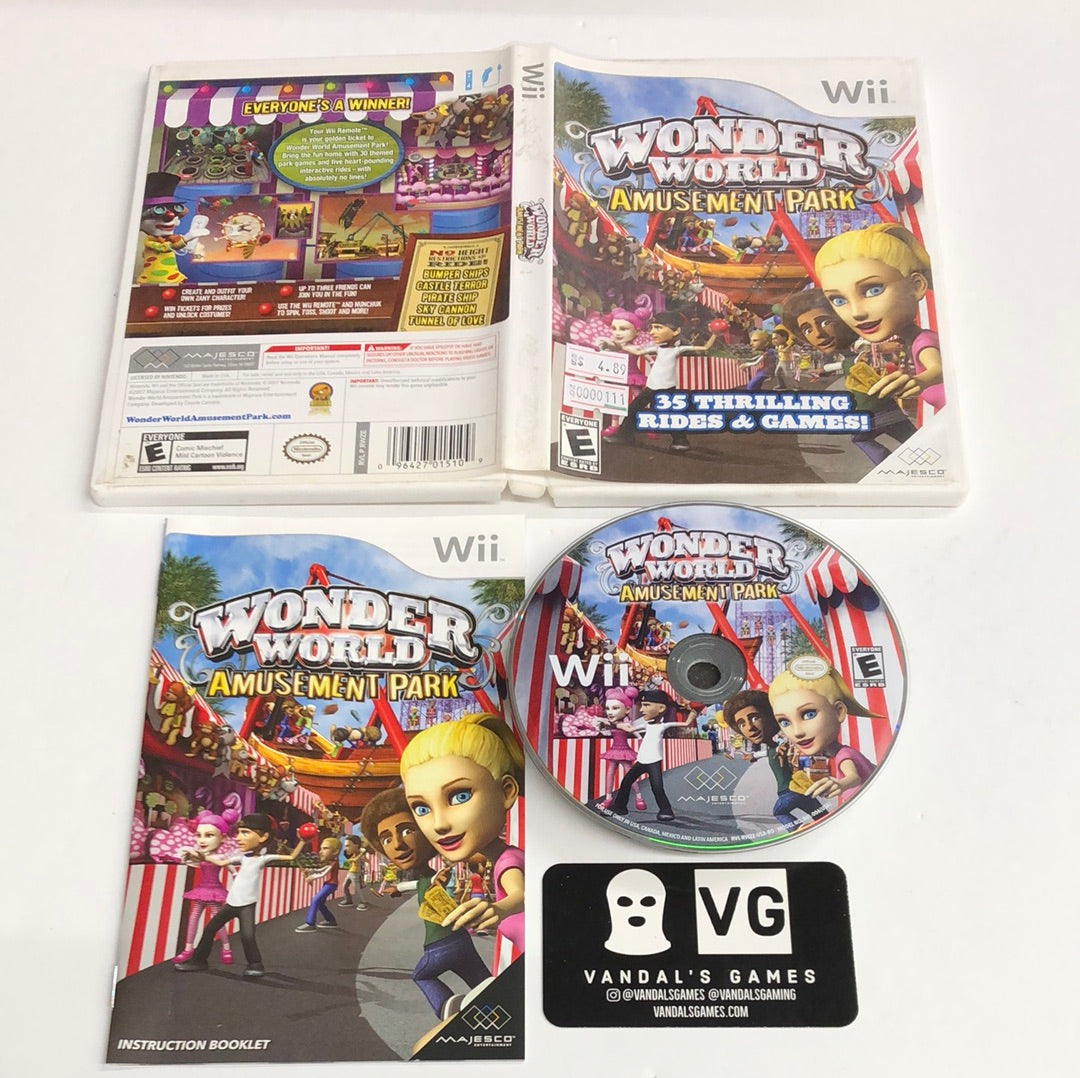 Wii - Wonderful World Amusement Park Nintendo Wii Complete #111