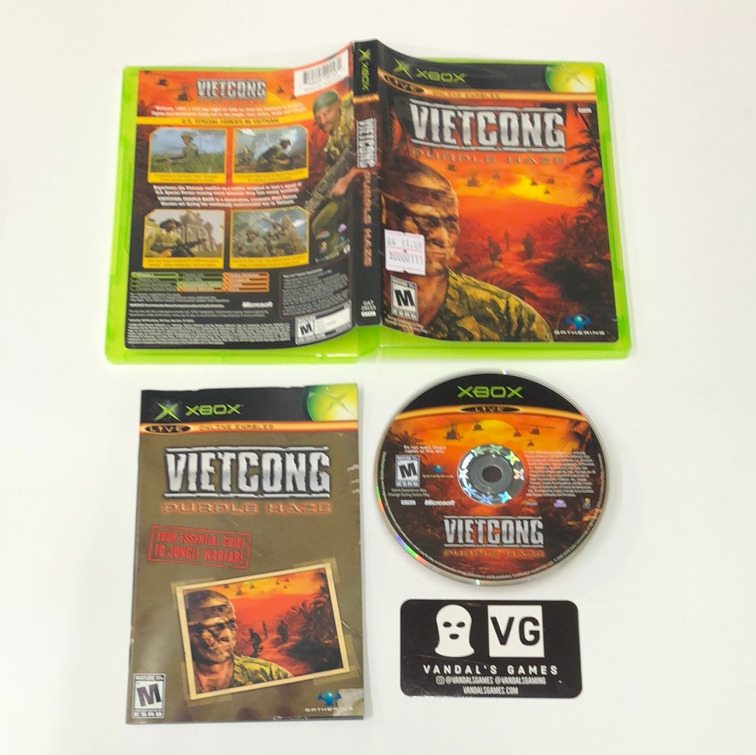 Xbox - Vietcong Purple Haze Microsoft Xbox Complete #111