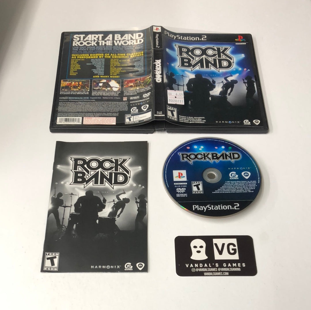 Ps2 - Rock Band Sony PlayStation 2 Complete #111 – vandalsgaming