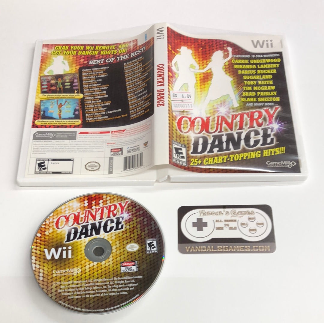 Wii - Country Dance Nintendo Wii With Case #111